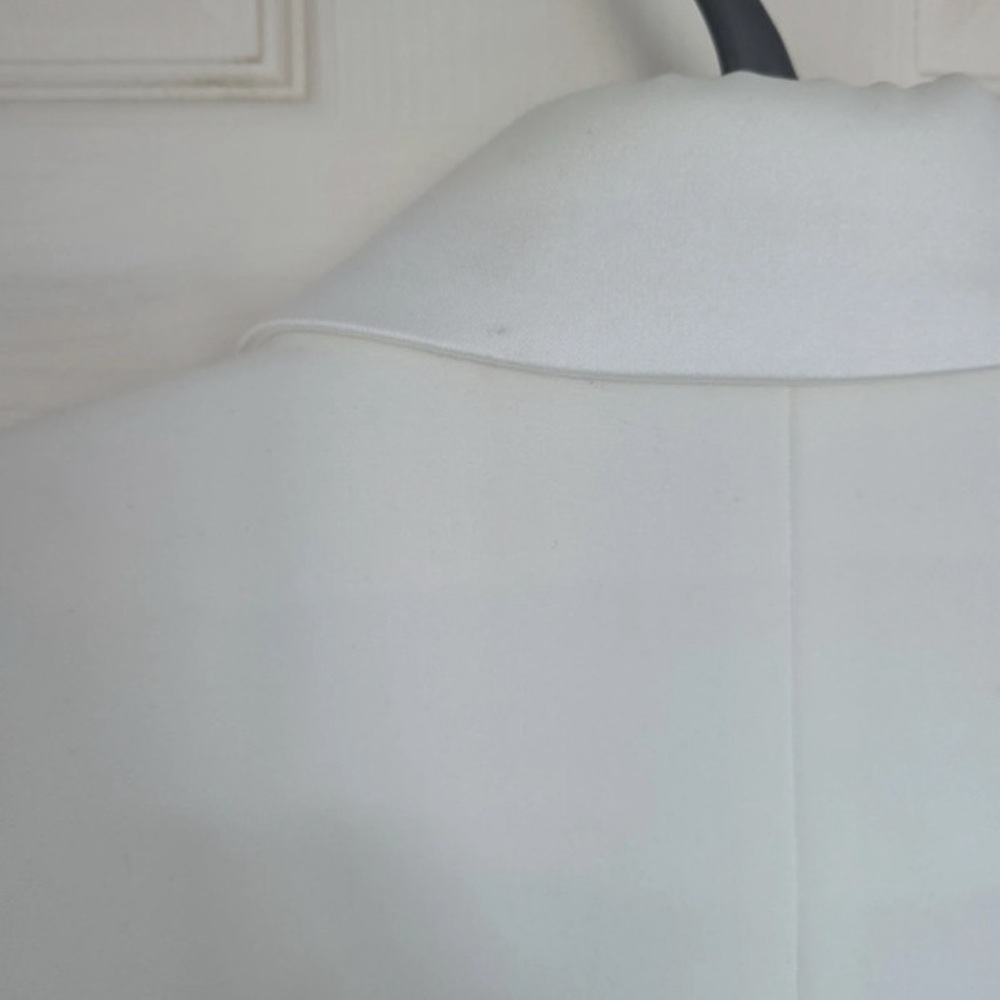 NADINE MERABI Charlotte White Embellished Blazer - Picture 9 of 13